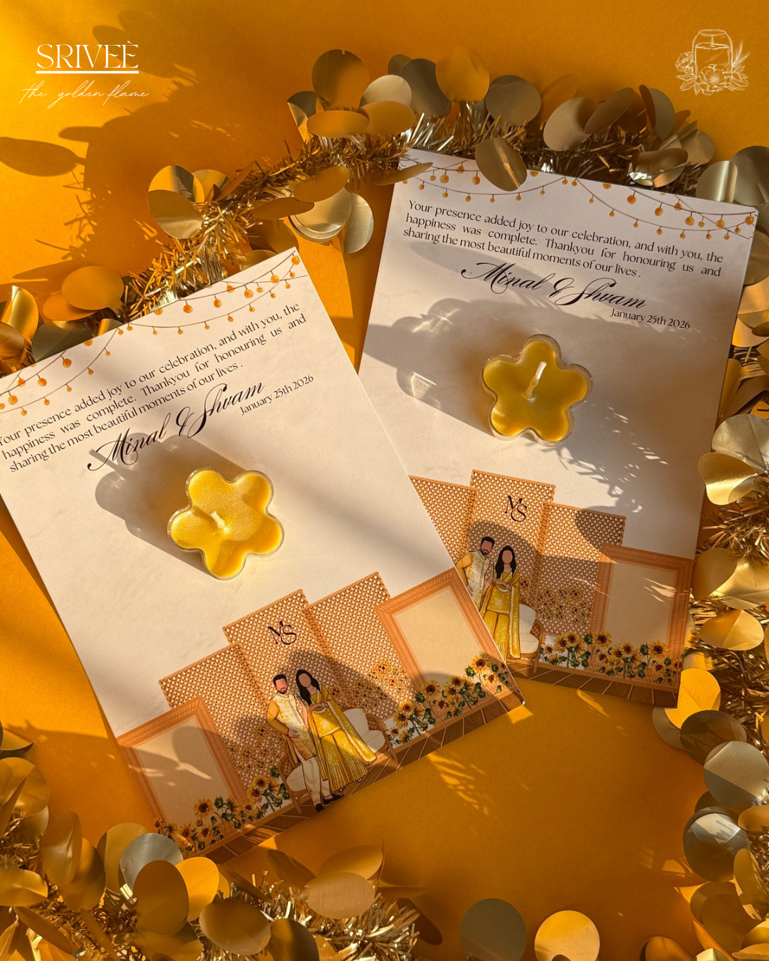 Marriage & Wedding Favours - Your Presence Matters