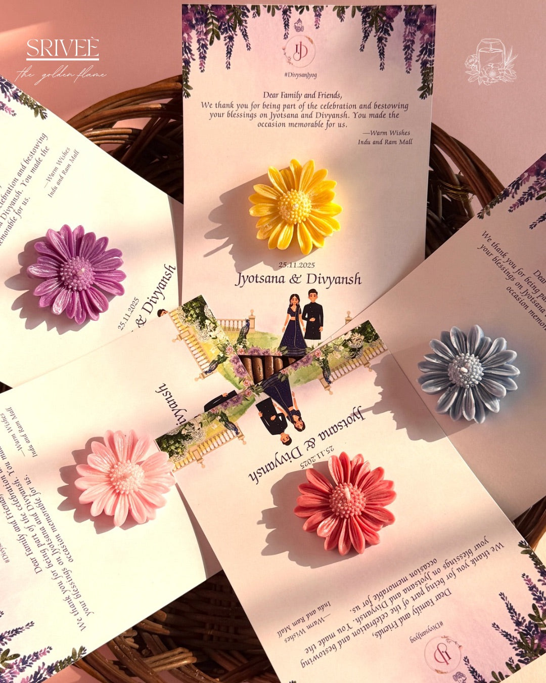 Marriage & Wedding Favours - A big Thankyou