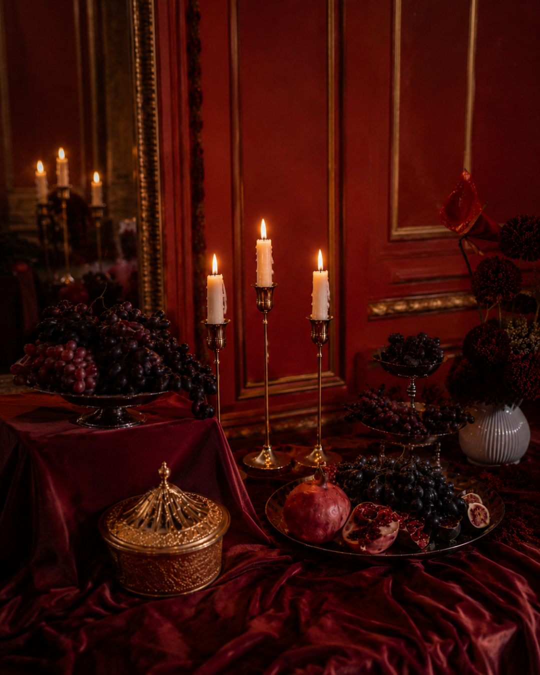 3 Piece Candle Stand